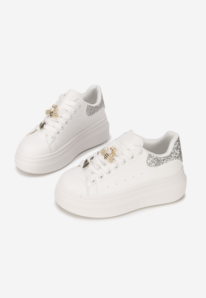 Sneakers με πλατφόρμα Medelia V3 λευκά
