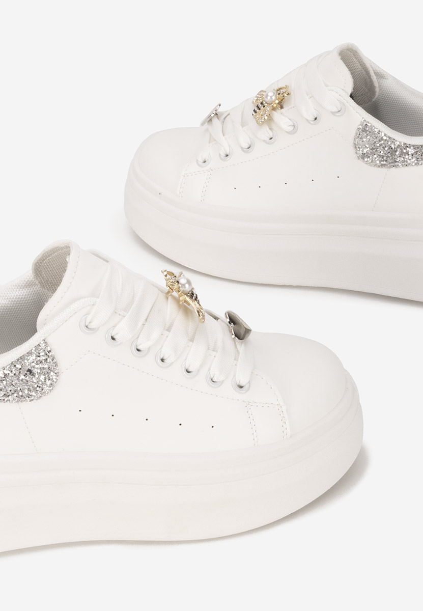 Sneakers με πλατφόρμα Medelia V3 λευκά