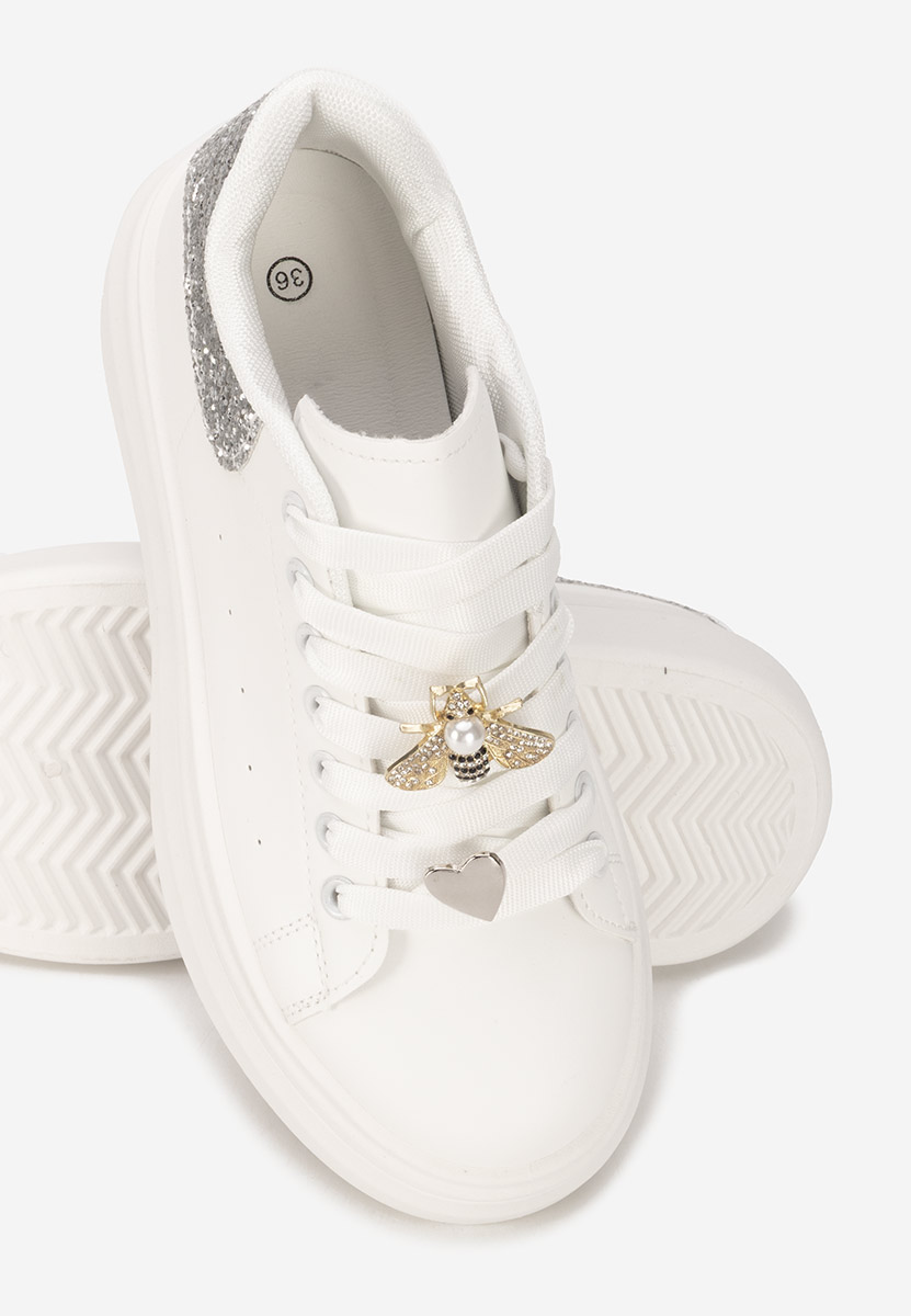 Sneakers με πλατφόρμα Medelia V3 λευκά