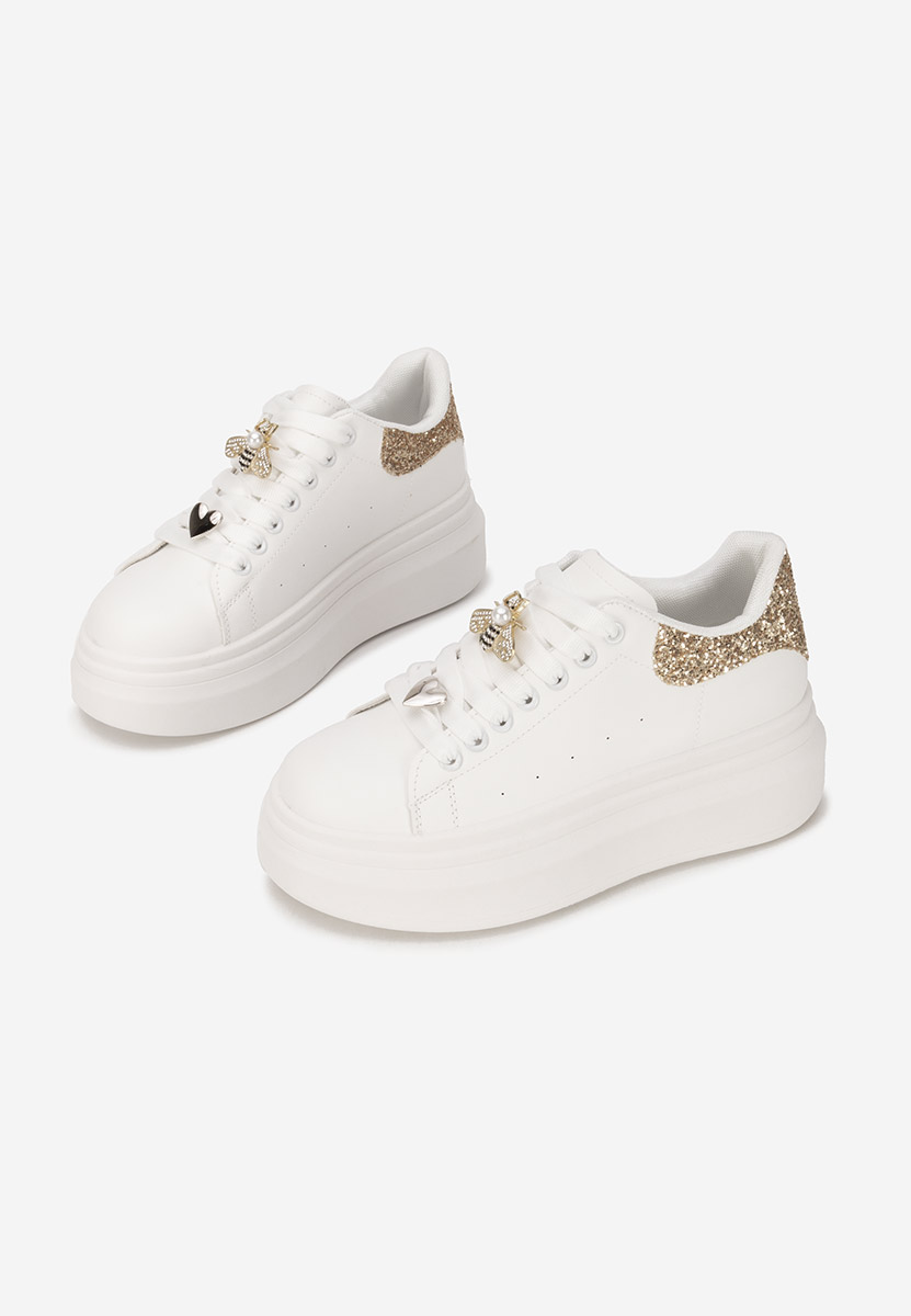 Sneakers με πλατφόρμα Medelia V2 λευκά