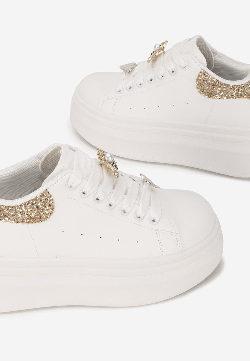 Sneakers με πλατφόρμα Medelia V2 λευκά