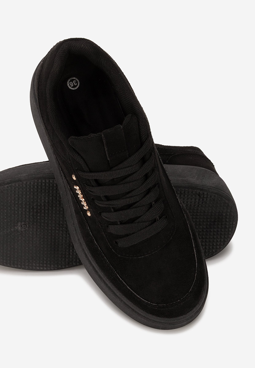 Sneakers με πλατφόρμα Misheya μαύρα
