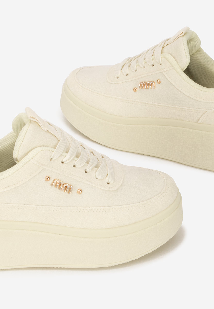 Sneakers με πλατφόρμα Misheya Κιντρινο