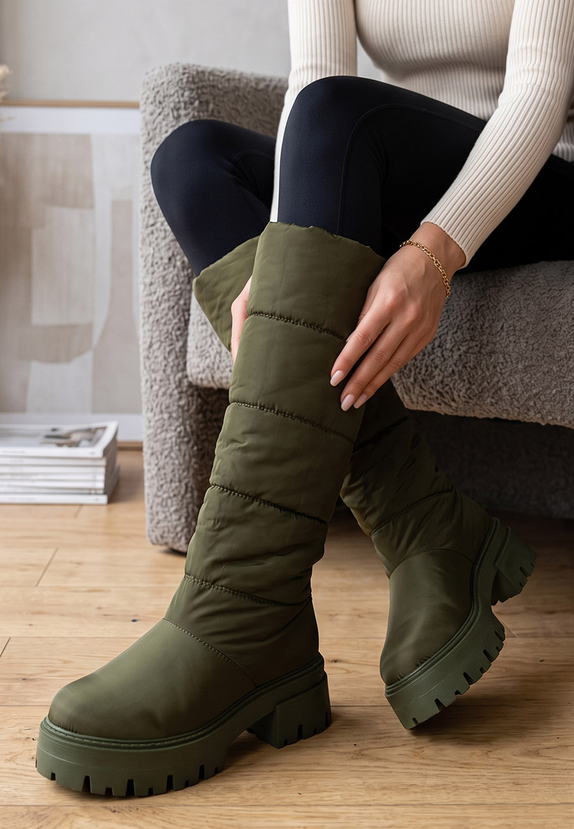 Γυναικείες Μπότες Χιονιού Peppa πρασινο