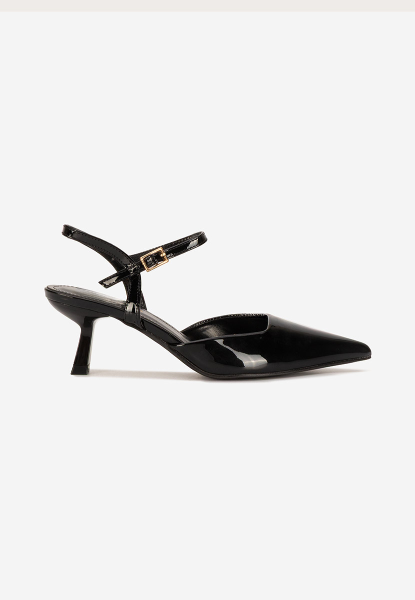 Γόβες slingback Damarisa μαύρα