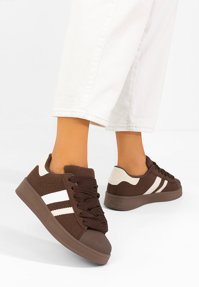 Sneakers γυναικεια Fiorenza καφε