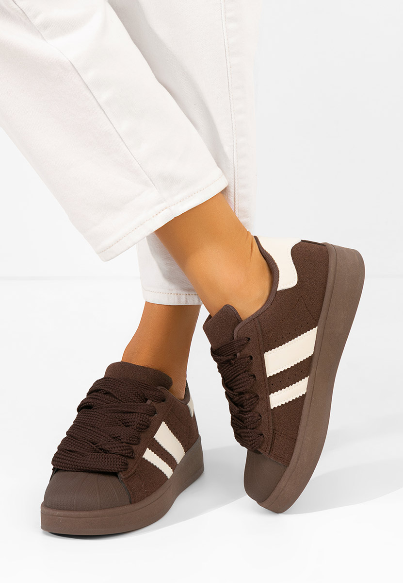 Sneakers γυναικεια Fiorenza καφε