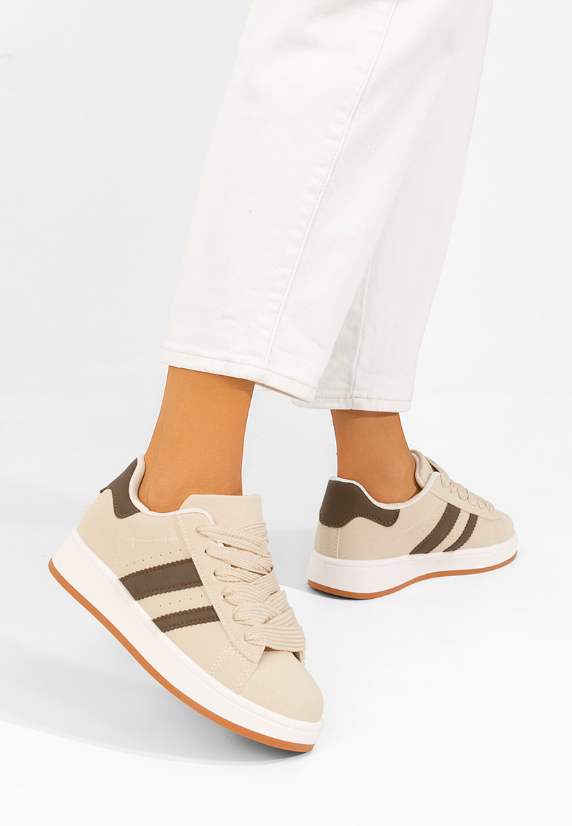 Sneakers γυναικεια Antoneta V2 μπεζ