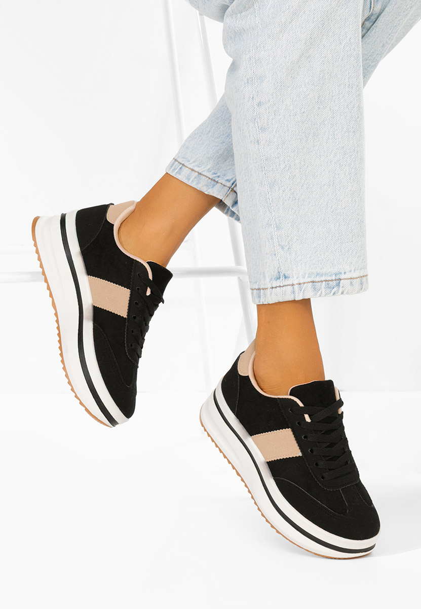 Sneakers με πλατφόρμα Zashia μαύρα