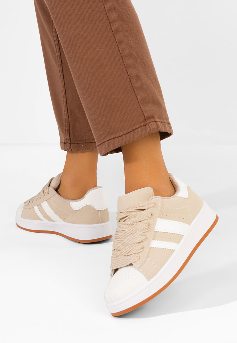 Sneakers γυναικεια Fiorenza μπεζ