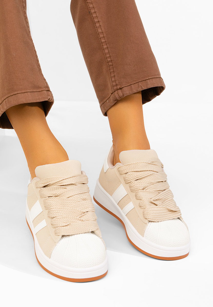 Sneakers γυναικεια Fiorenza μπεζ