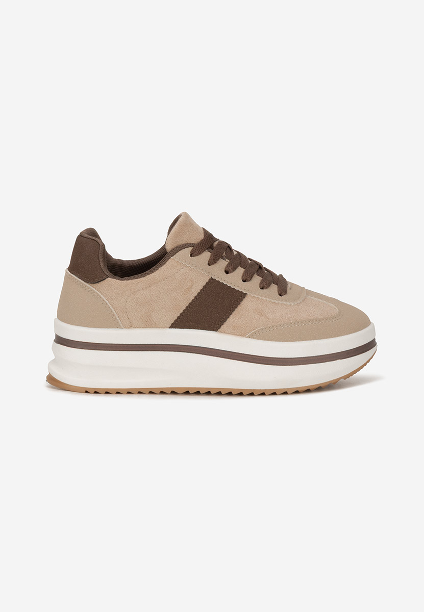 Sneakers με πλατφόρμα Zashia μπεζ