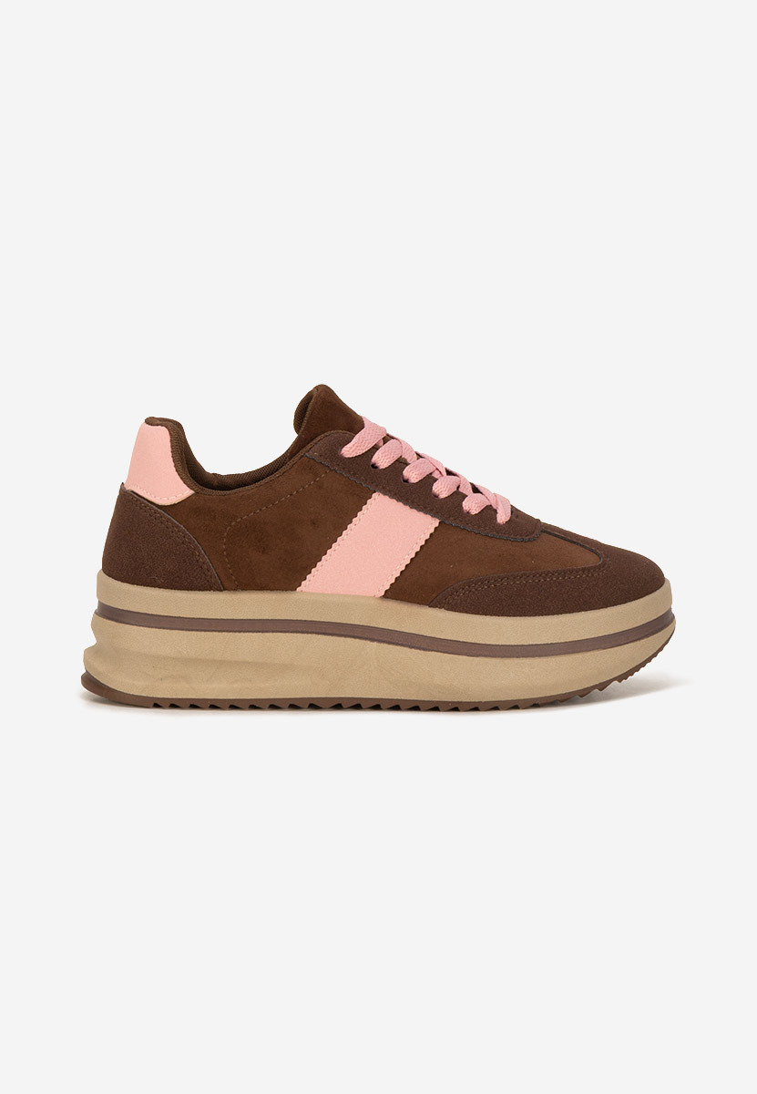 Sneakers με πλατφόρμα Zashia V2 καφε