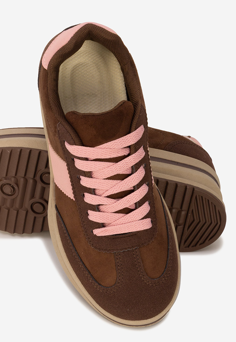 Sneakers με πλατφόρμα Zashia V2 καφε