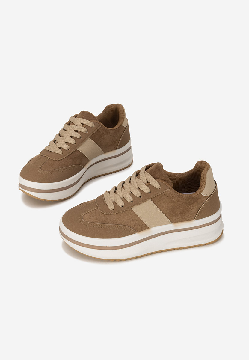 Sneakers με πλατφόρμα Zashia χακι