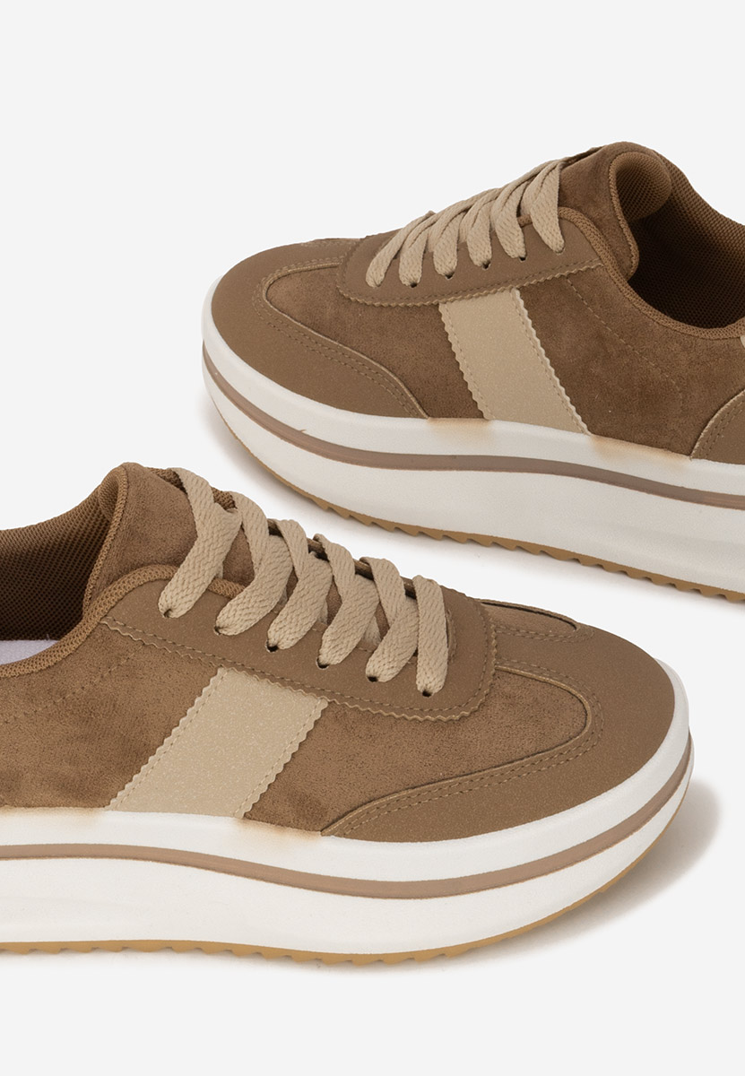 Sneakers με πλατφόρμα Zashia χακι