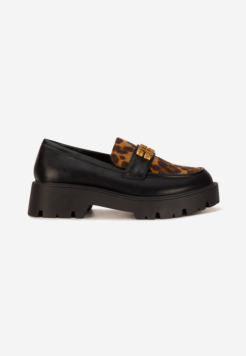 Loafers γυναικεια Kamelya μαύρα