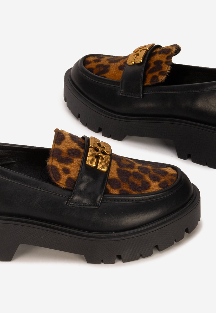 Loafers γυναικεια Kamelya μαύρα