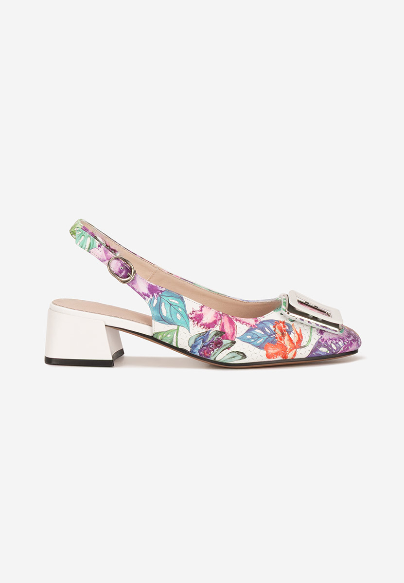 Γόβες slingback Belindia ροζ