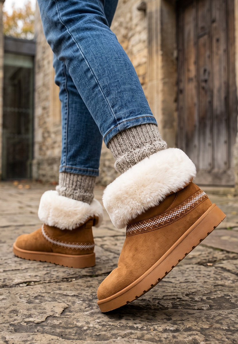 Μπότες τύπου UGG Alura ταμπά