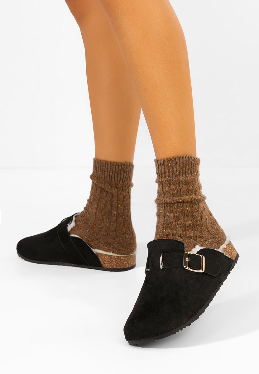 Mules γυναικεια Danzella μαύρα