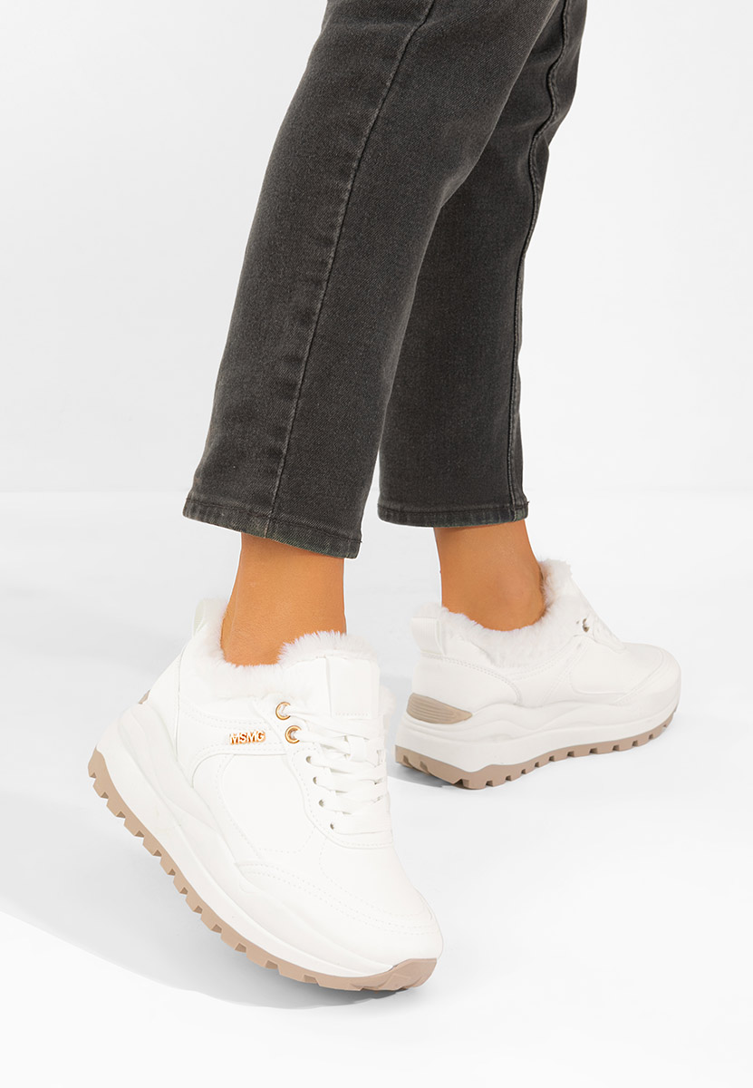 Sneakers με πλατφόρμα Misay V2 λευκά