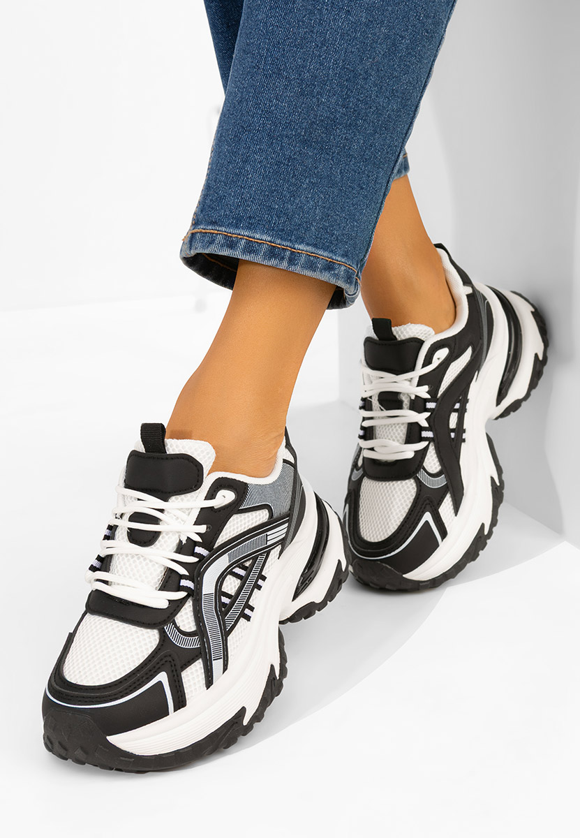 Sneakers με πλατφόρμα Jarina μαύρα