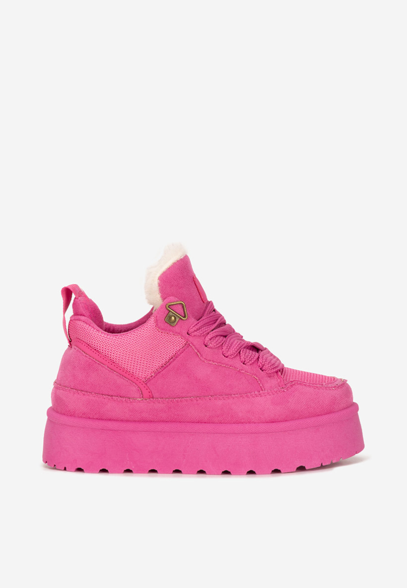Sneakers με πλατφόρμα Isariel φούξια