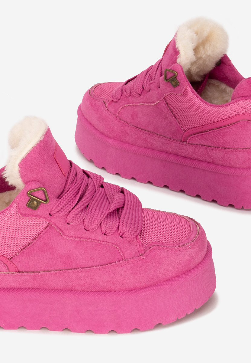 Sneakers με πλατφόρμα Isariel φούξια