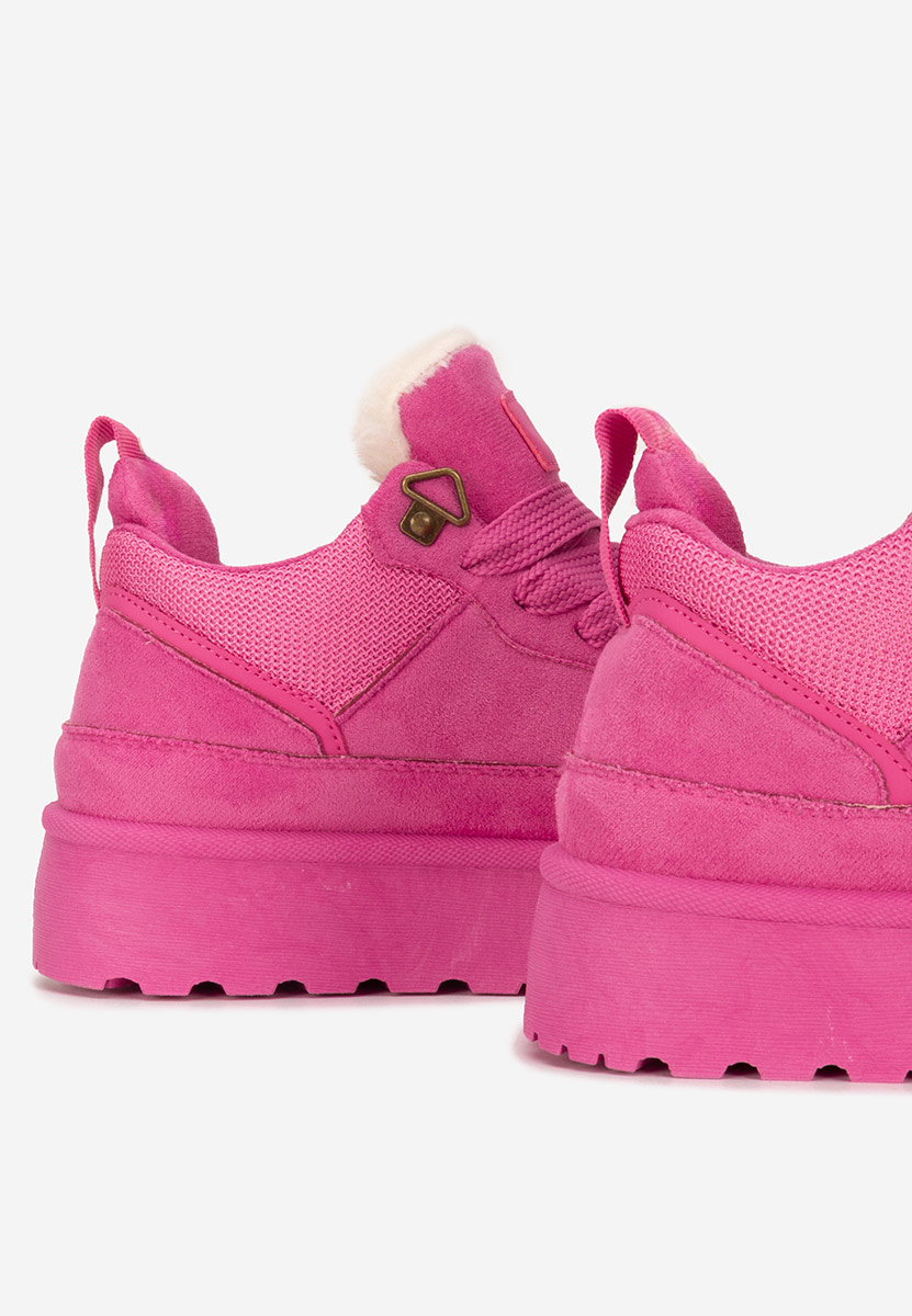 Sneakers με πλατφόρμα Isariel φούξια