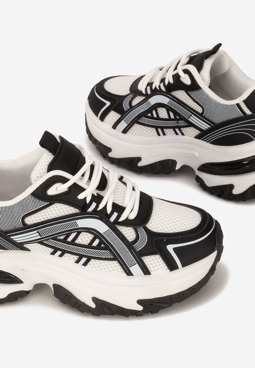 Sneakers με πλατφόρμα Jarina μαύρα