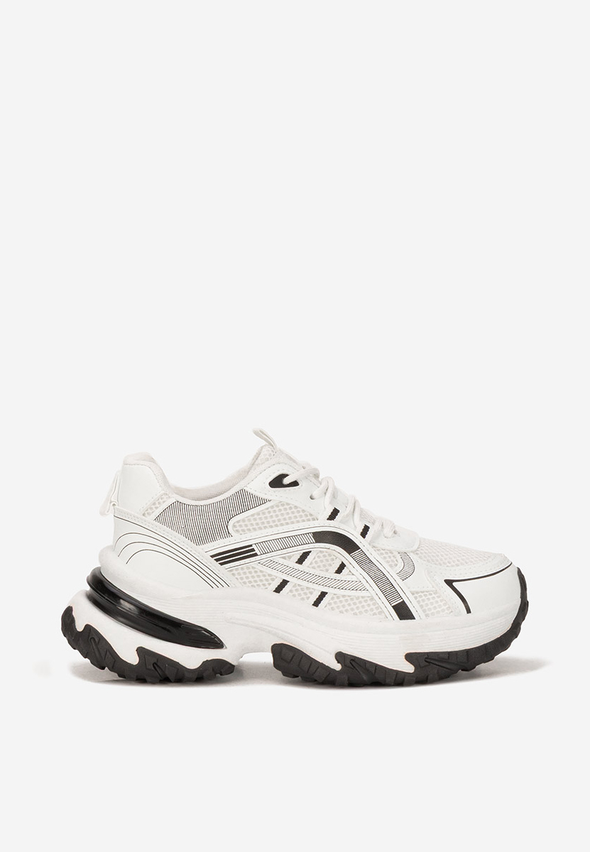 Sneakers με πλατφόρμα Jarina λευκά