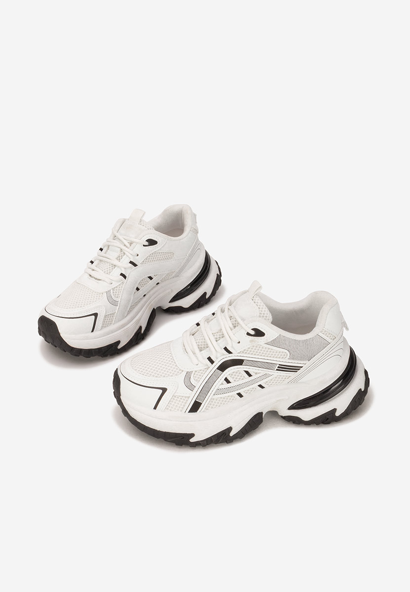 Sneakers με πλατφόρμα Jarina λευκά