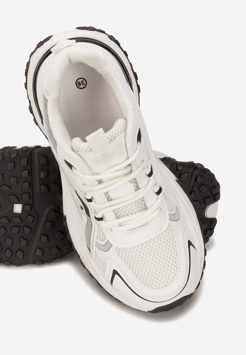 Sneakers με πλατφόρμα Jarina λευκά