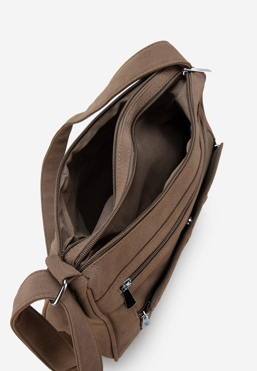Γυναικείες τσάντες crossbody Senoria V2 καφέ