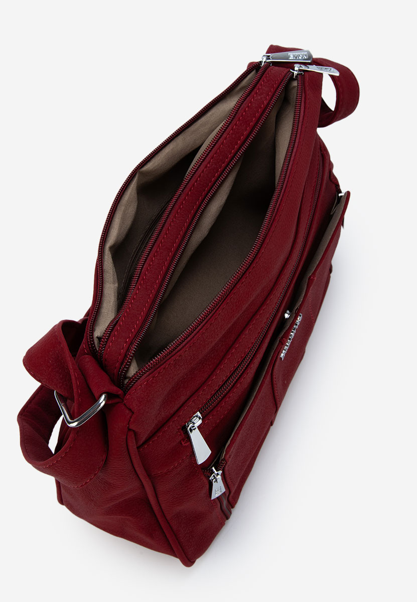 Γυναικείες τσάντες crossbody Senoria μπορντό