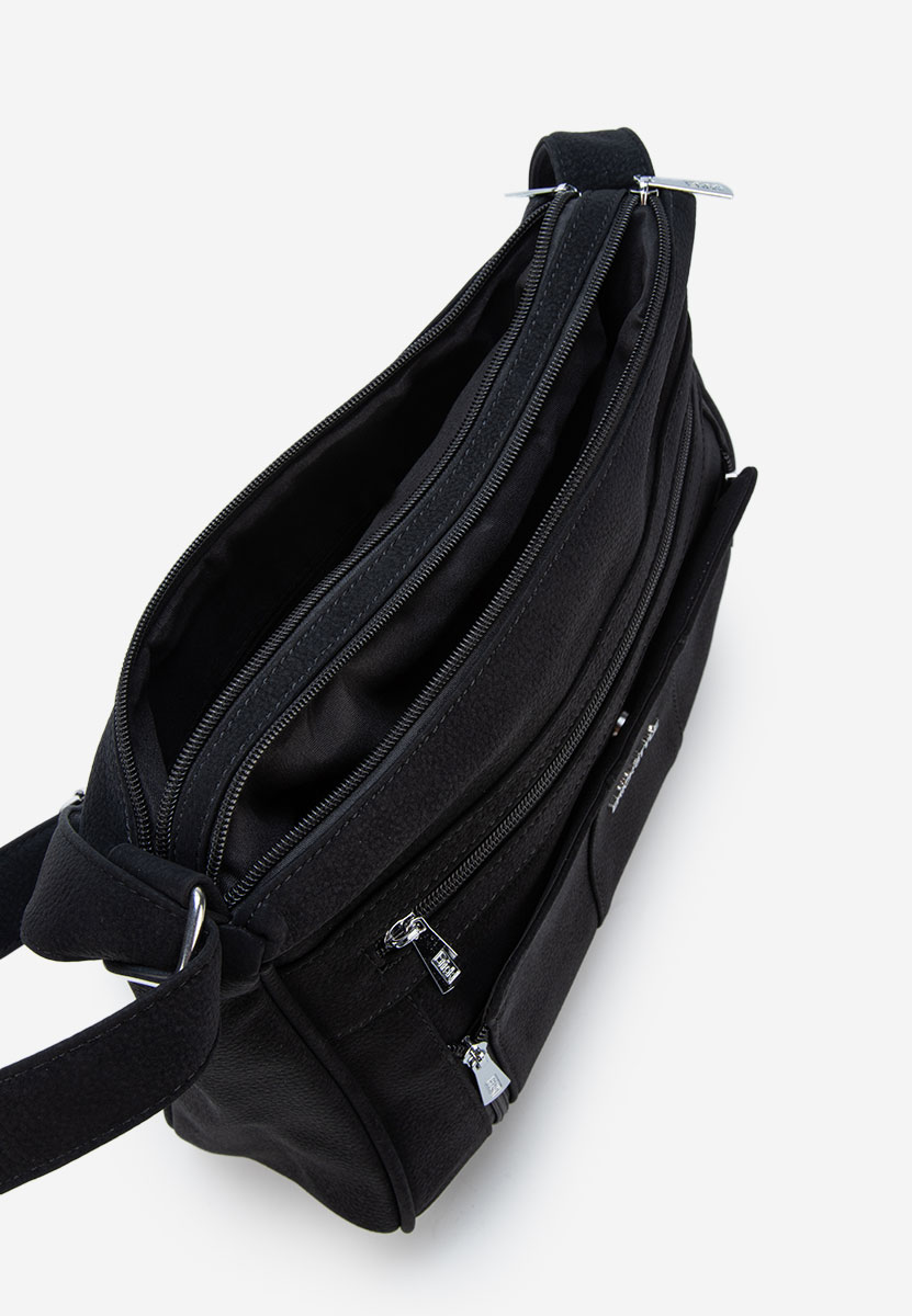 Γυναικείες τσάντες crossbody Senoria μαύρη