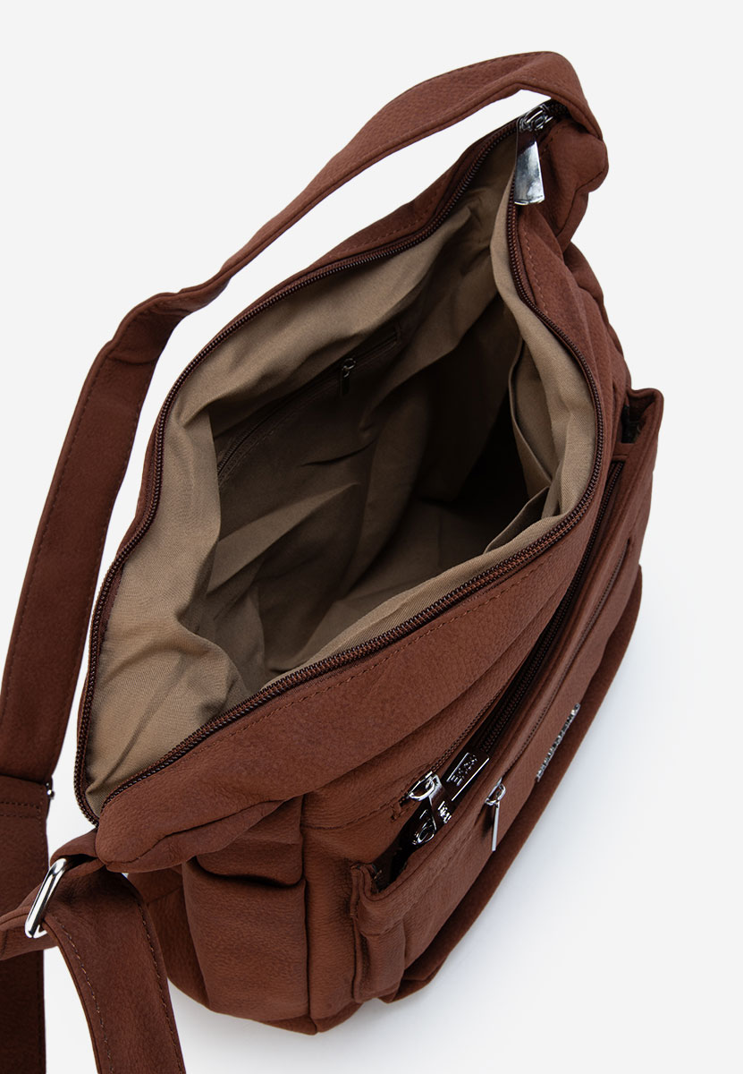 Γυναικείες τσάντες crossbody Mubleya καφέ