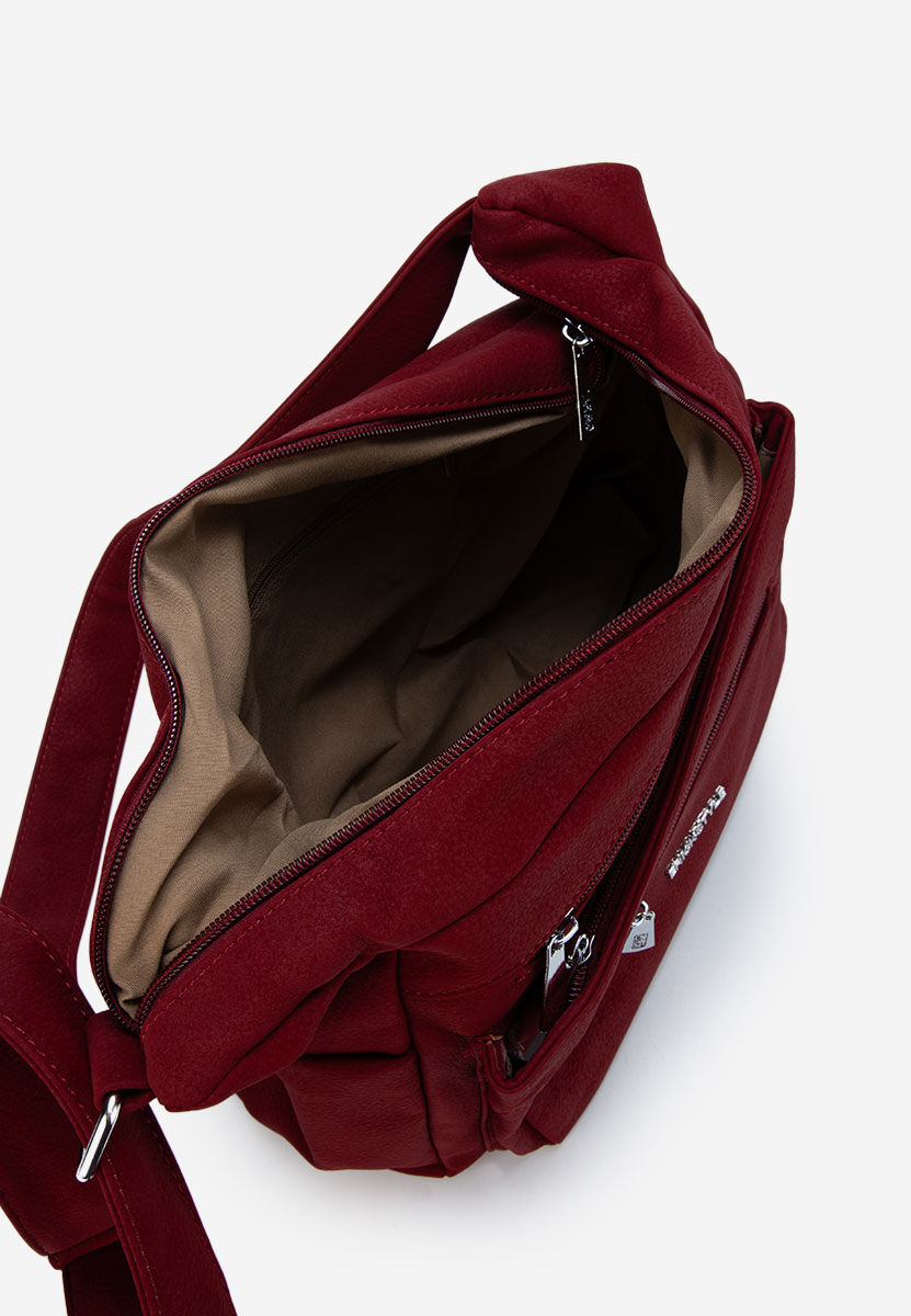 Γυναικείες τσάντες crossbody Mubleya μπορντό