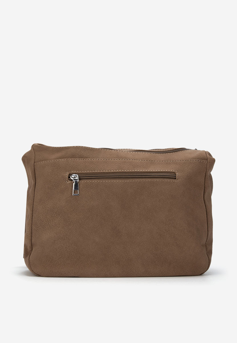 Τσάντα crossbody Rafaha V3 καφέ