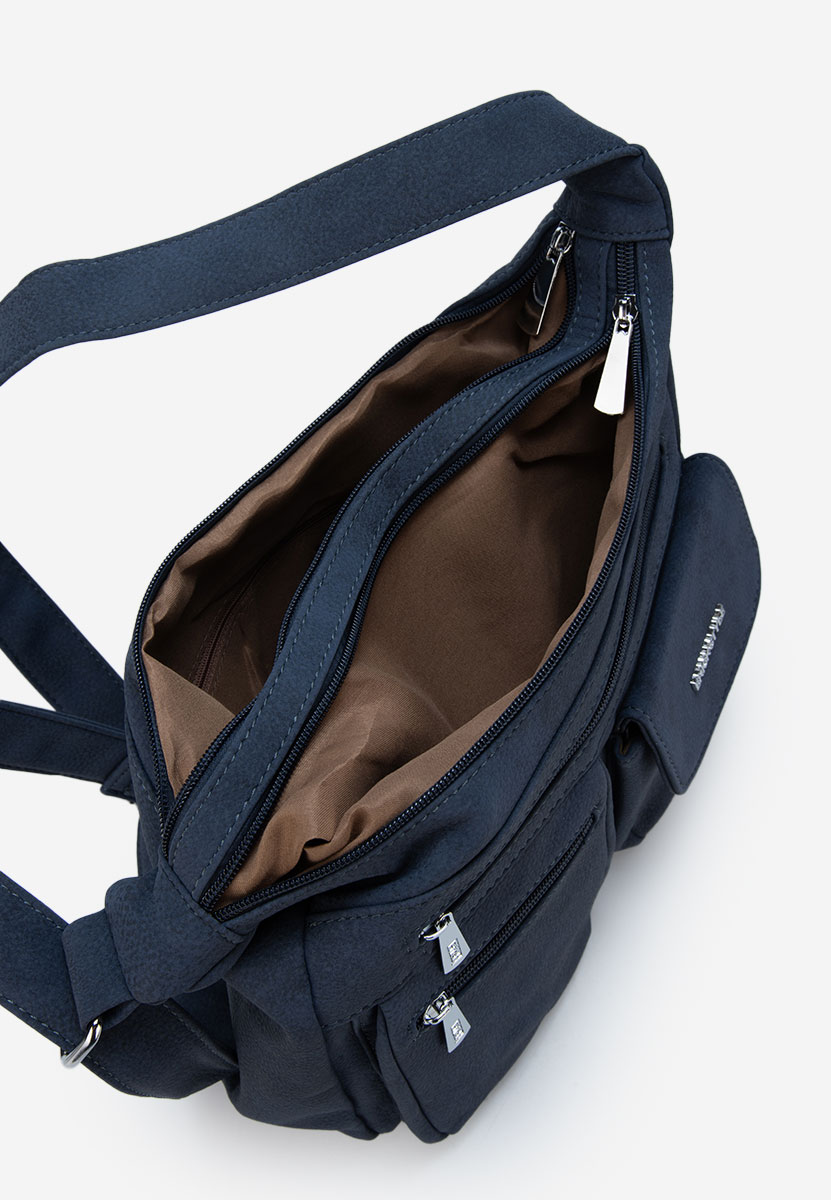 Τσάντα crossbody Rafaha σκούρο μπλε