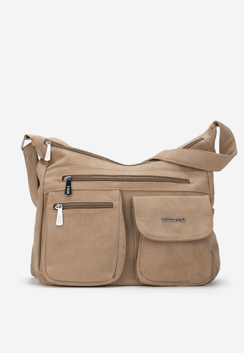 Τσάντα crossbody Rafaha μπεζ