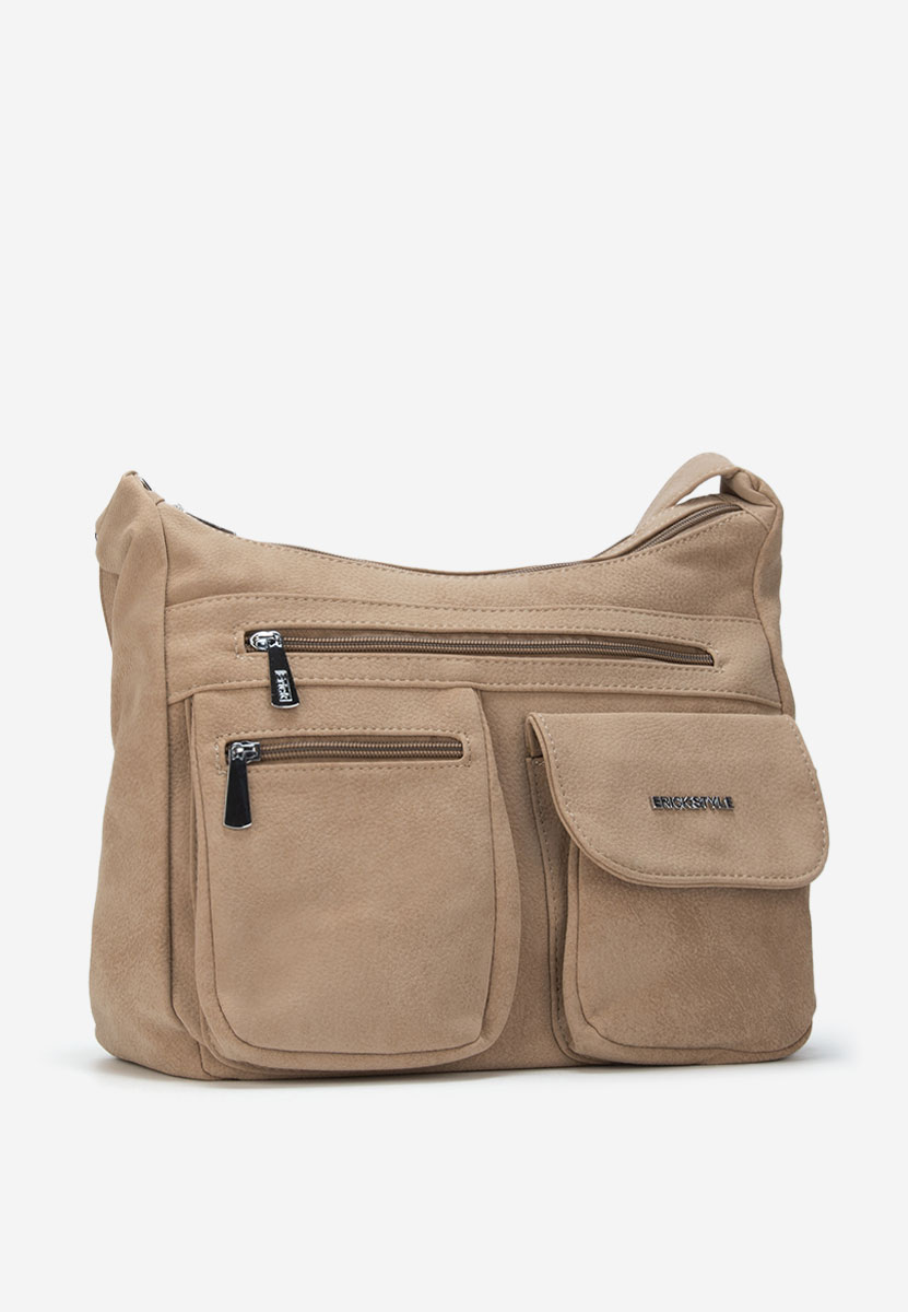 Τσάντα crossbody Rafaha μπεζ