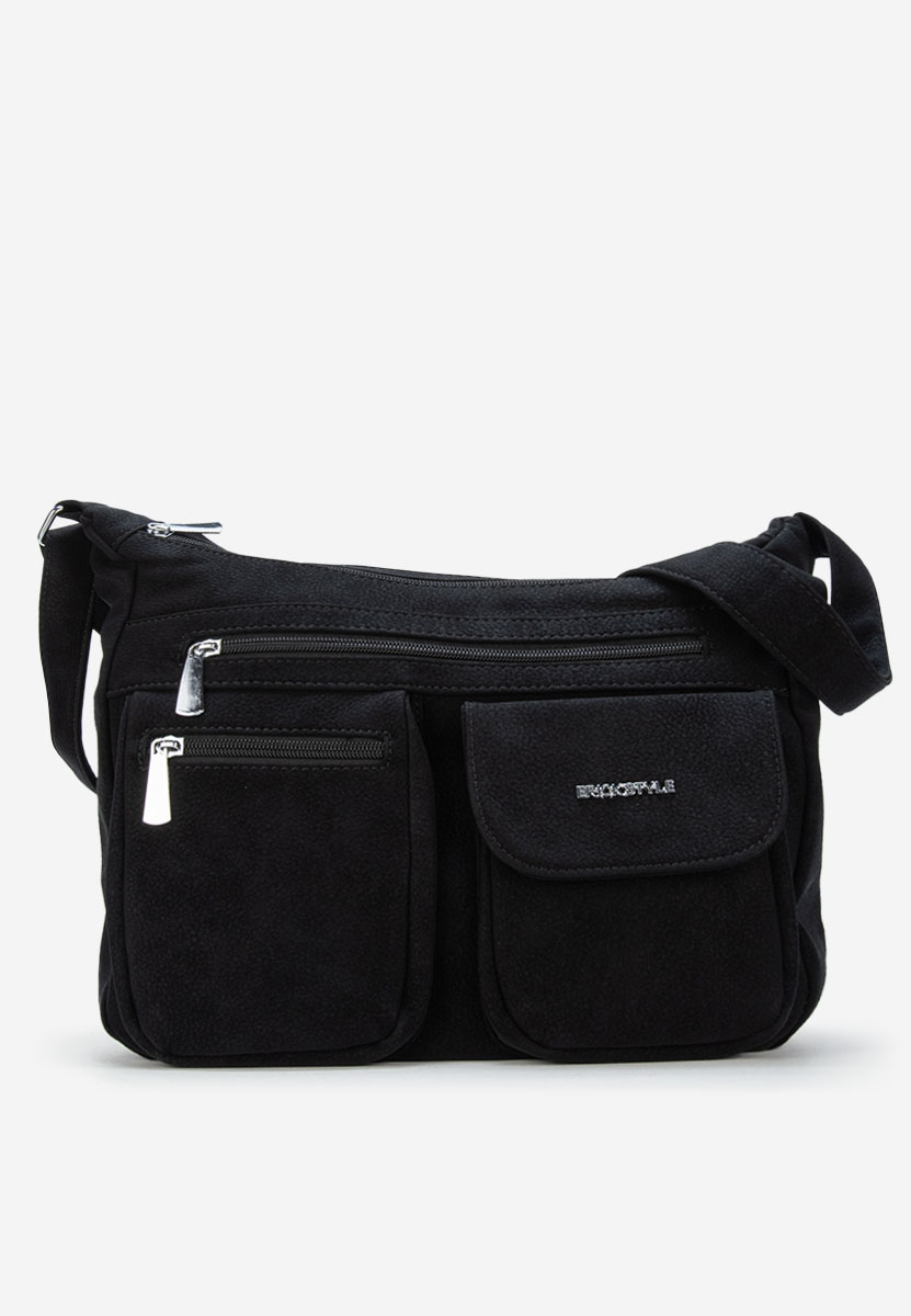 Τσάντα crossbody Rafaha μαύρη