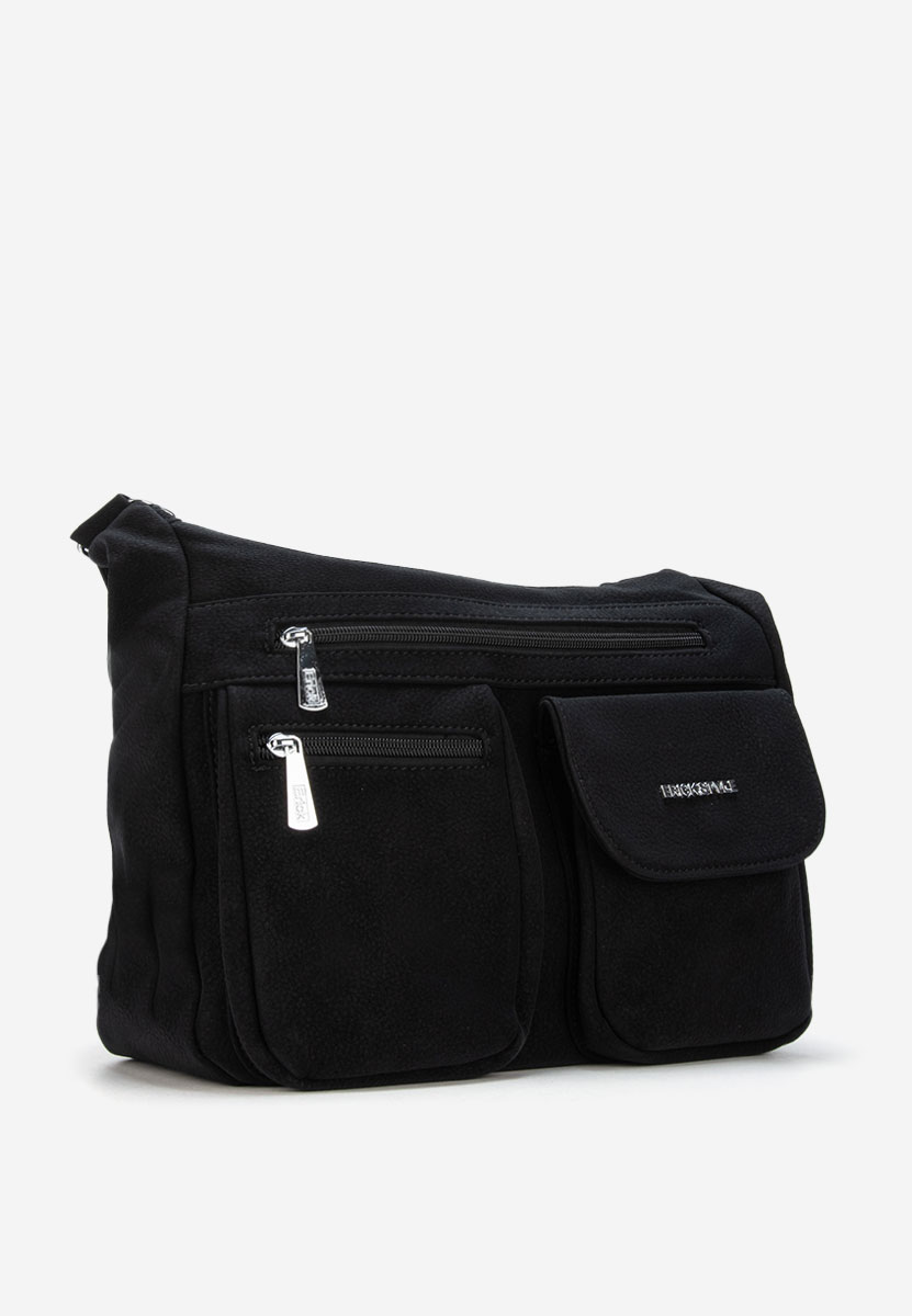 Τσάντα crossbody Rafaha μαύρη