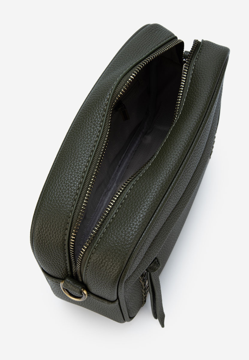 Τσάντα crossbody Alineea πράσινη