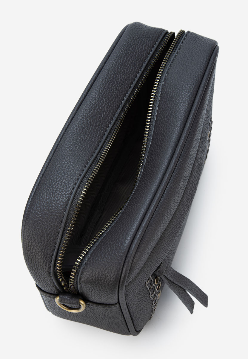 Τσάντα crossbody Alineea γκρι