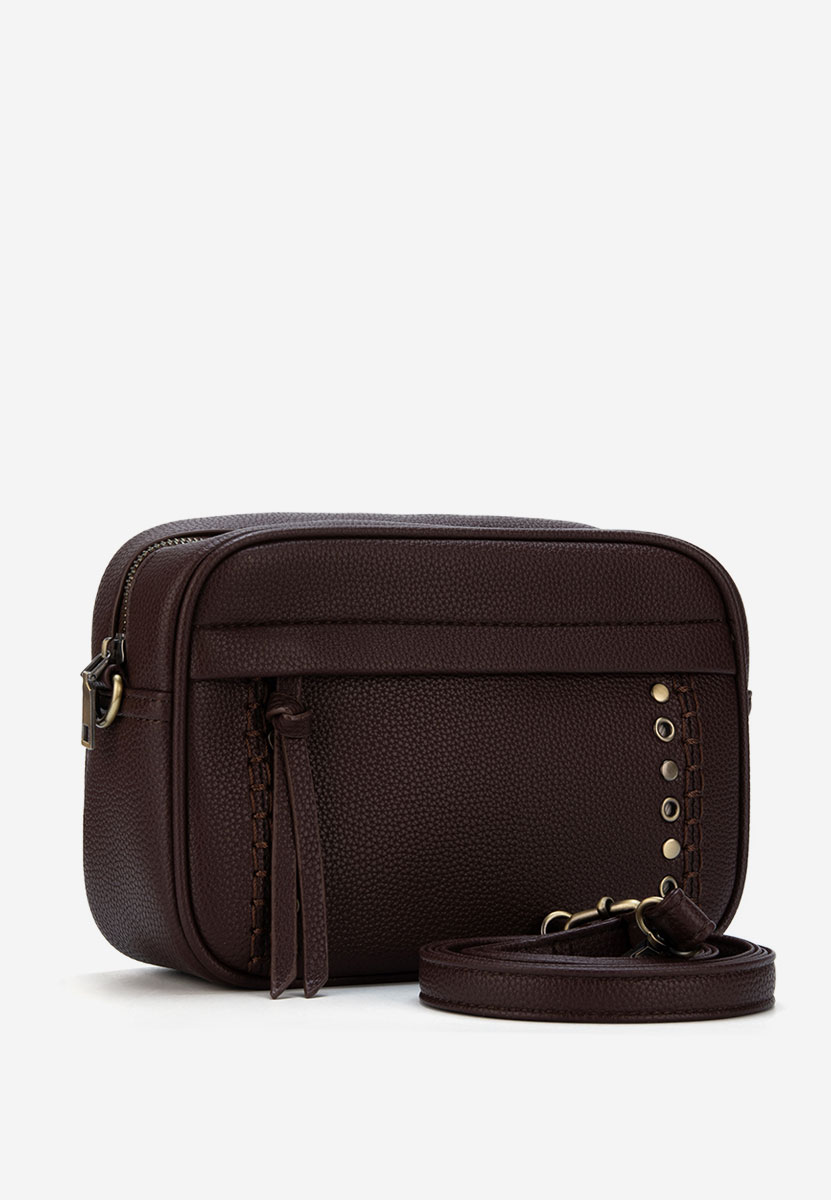 Τσάντα crossbody Alineea V3 καφέ