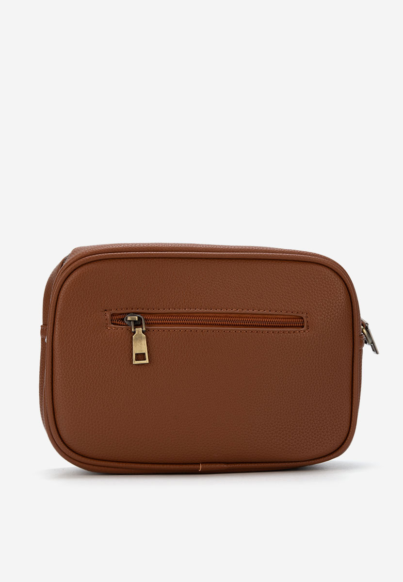 Τσάντα crossbody Alineea καφέ