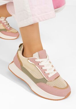 Sneakers γυναικεια Stephane ροζ